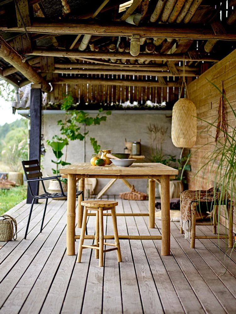 Tables Salle à Manger - Sole Table de salle à manger, Nature, Bambou - BLOOMINGVILLE MULTIBRAND HOUSE