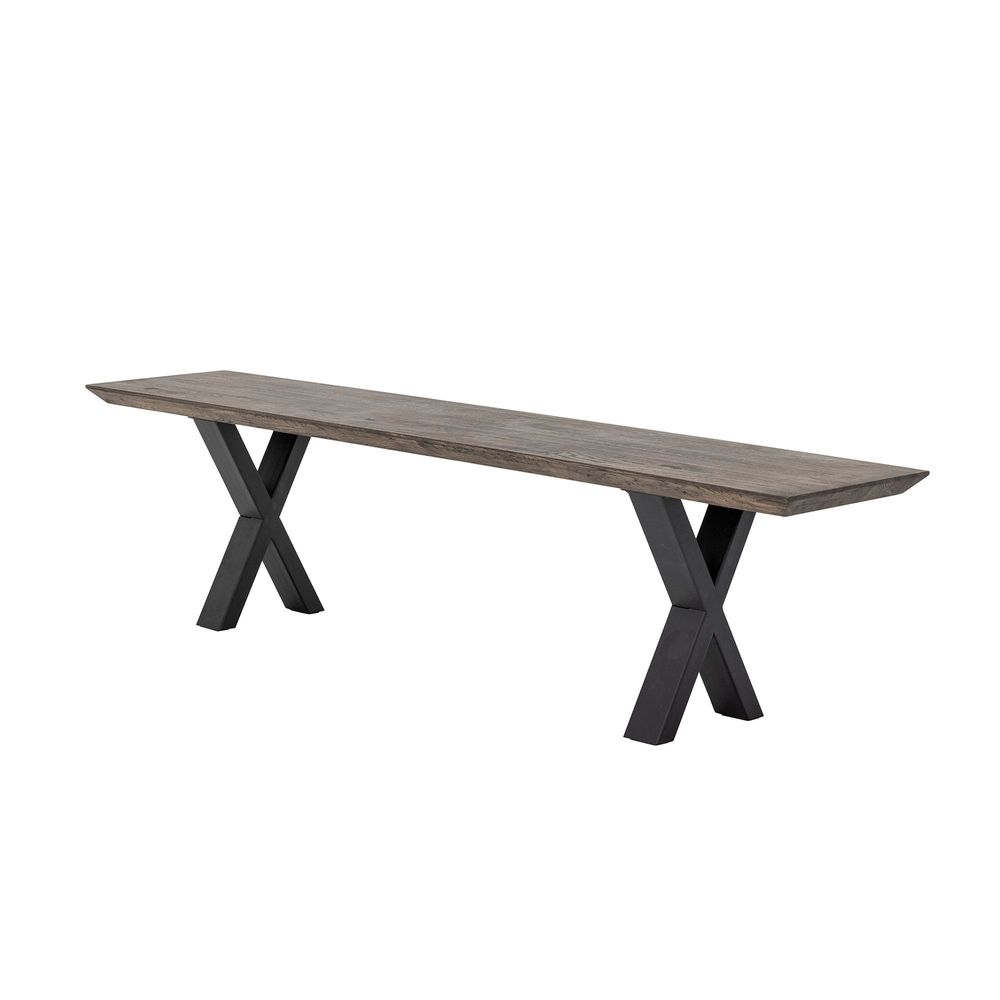 Bancs - Maldon Banc, Marron, FSC® 100%, Chêne - BLOOMINGVILLE MULTIBRAND HOUSE