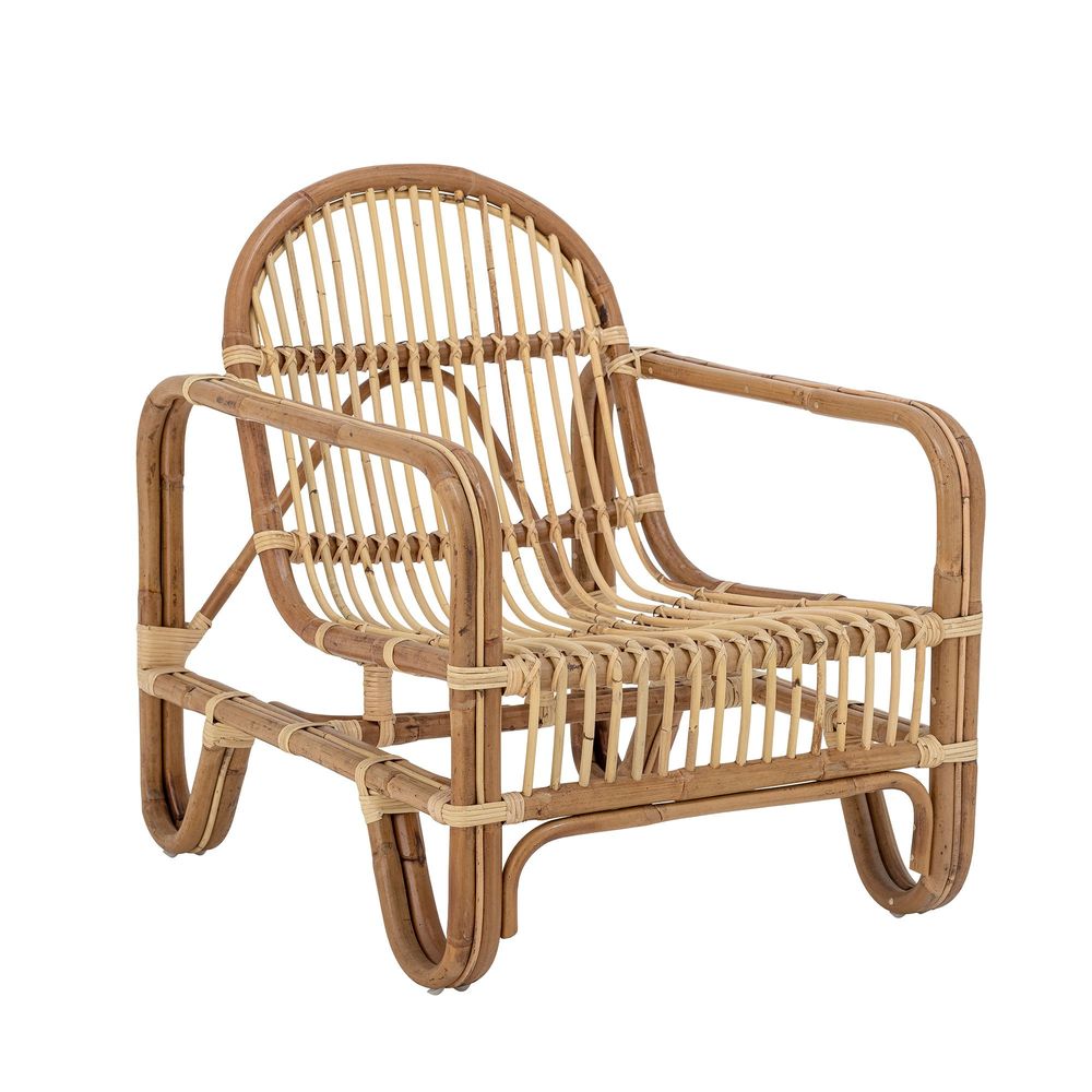 Lounge chairs - Baal Lounge Chair, Nature, Rattan - BLOOMINGVILLE MULTIBRAND HOUSE