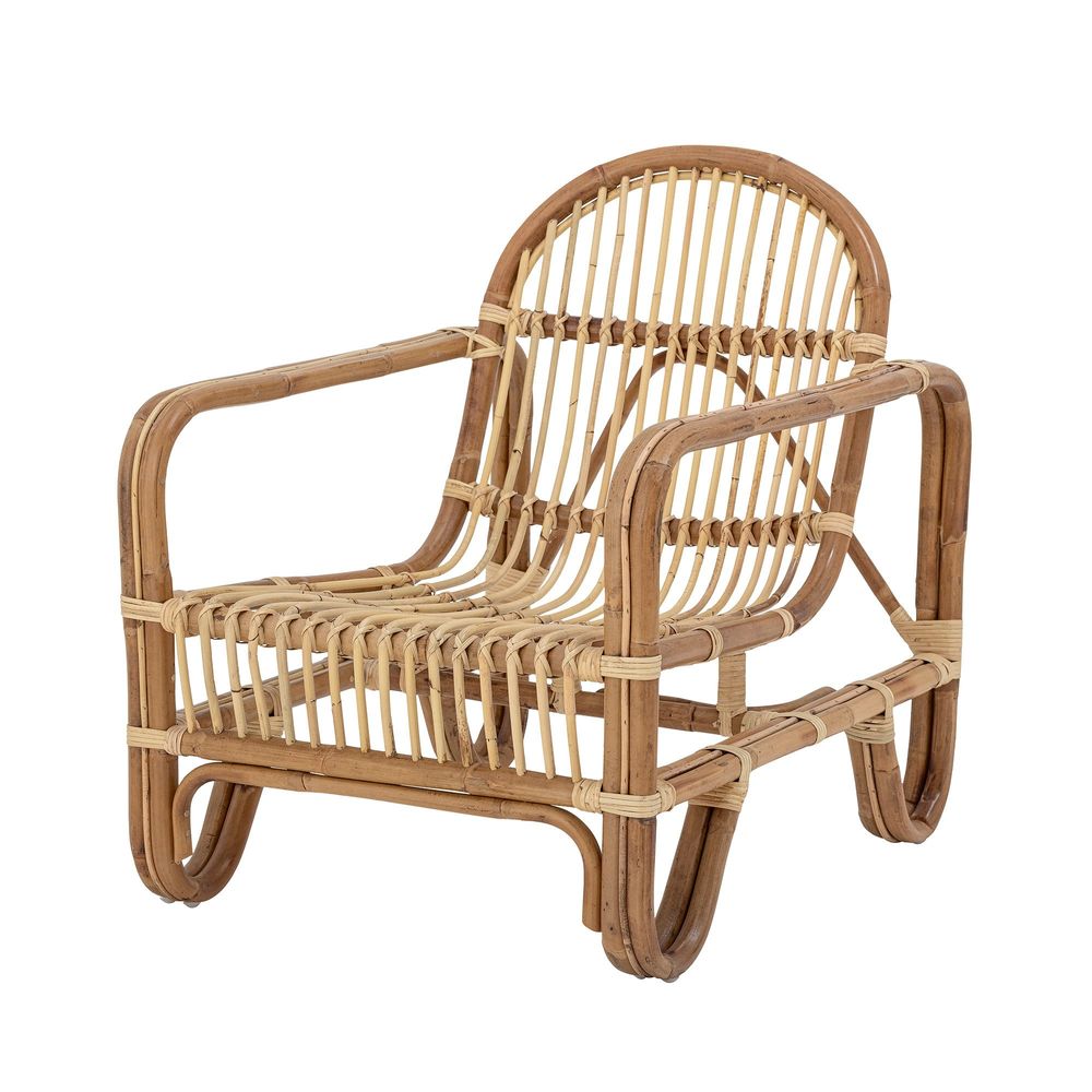 Lounge chairs - Baal Lounge Chair, Nature, Rattan - BLOOMINGVILLE MULTIBRAND HOUSE