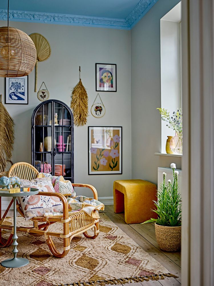 Lounge chairs - Baal Lounge Chair, Nature, Rattan - BLOOMINGVILLE MULTIBRAND HOUSE