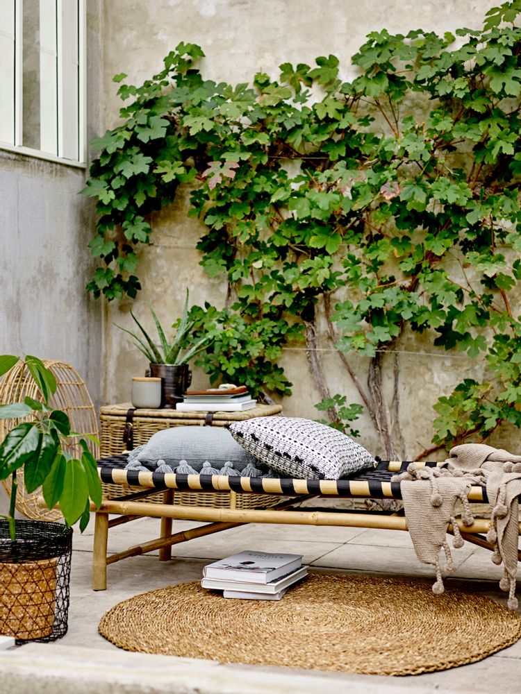 Lits - Vida Méridienne, Noir, Bambou  - BLOOMINGVILLE MULTIBRAND HOUSE