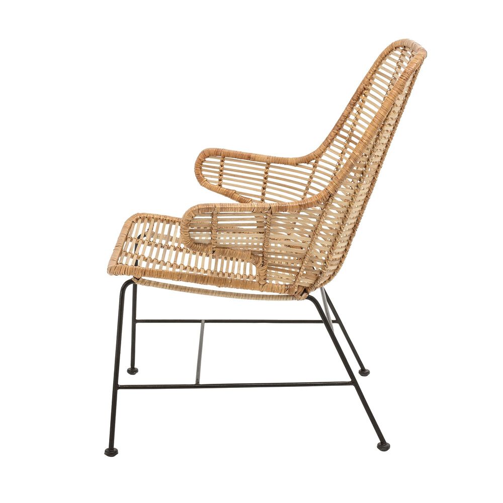 Chaises longues - Lake Chaise de salon, Nature, Rotin - BLOOMINGVILLE MULTIBRAND HOUSE