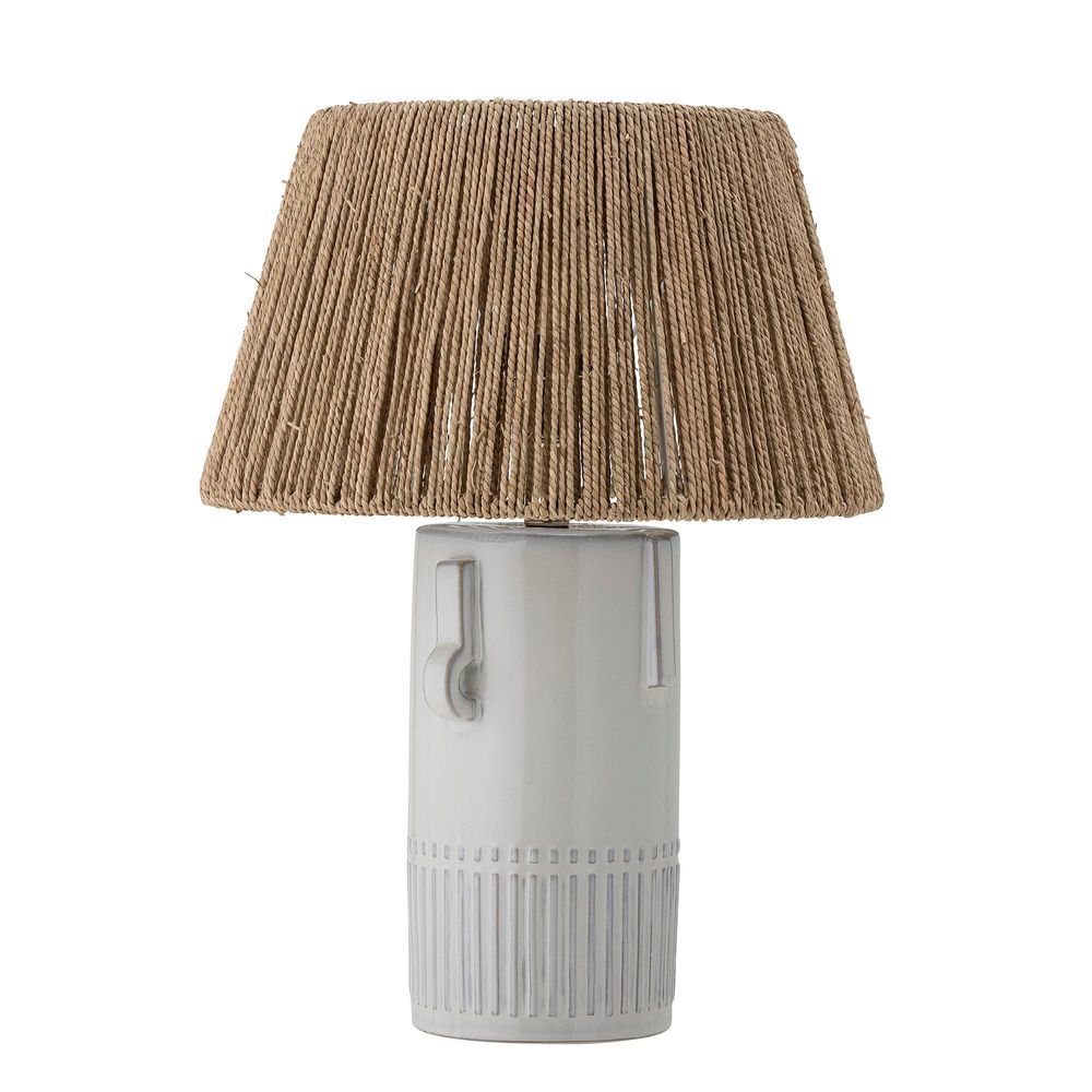 Table lamps - Rama Table lamp, White, Stoneware - BLOOMINGVILLE MULTIBRAND HOUSE