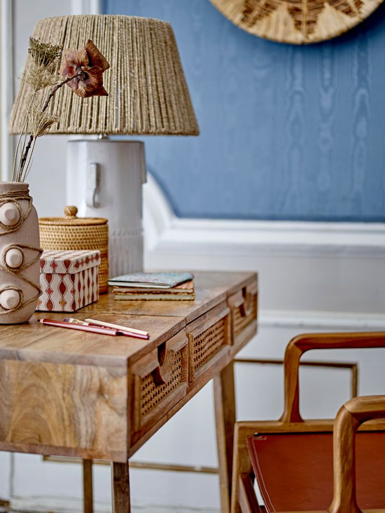 Table lamps - Rama Table lamp, White, Stoneware - BLOOMINGVILLE MULTIBRAND HOUSE
