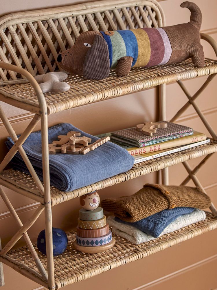 Shelves - Ezra Shelf, Nature, Cane - BLOOMINGVILLE MULTIBRAND HOUSE