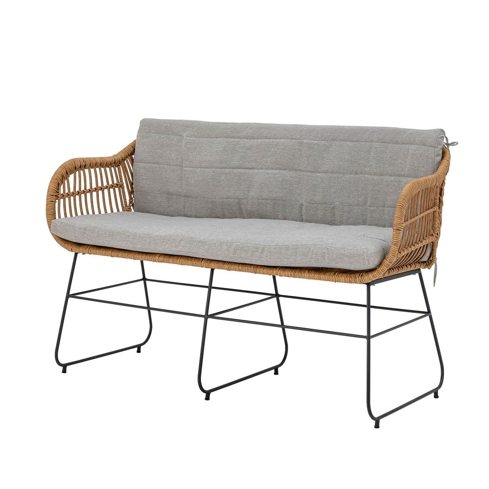 Canapés - Collin Canapé, Nature, Polyrattan - BLOOMINGVILLE MULTIBRAND HOUSE