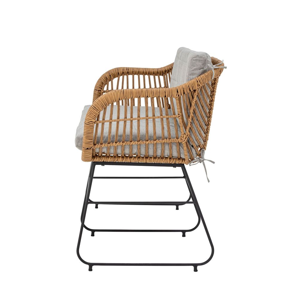 Canapés - Collin Canapé, Nature, Polyrattan - BLOOMINGVILLE MULTIBRAND HOUSE