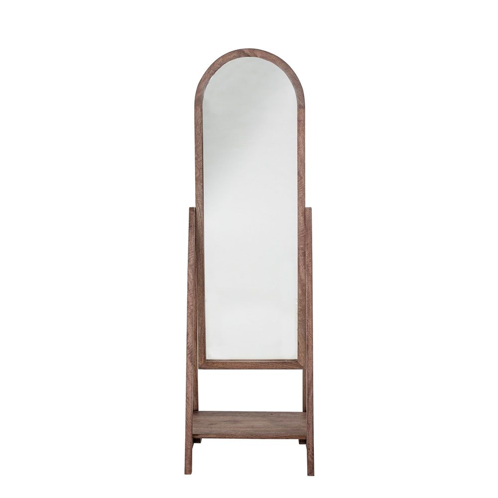 Miroirs - Cathia Miroir sur pied, Marron, Mango  - BLOOMINGVILLE MULTIBRAND HOUSE