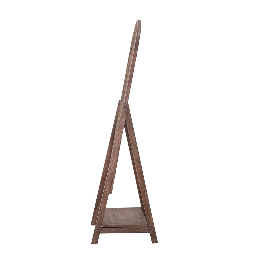 Miroirs - Cathia Miroir sur pied, Marron, Mango  - BLOOMINGVILLE MULTIBRAND HOUSE