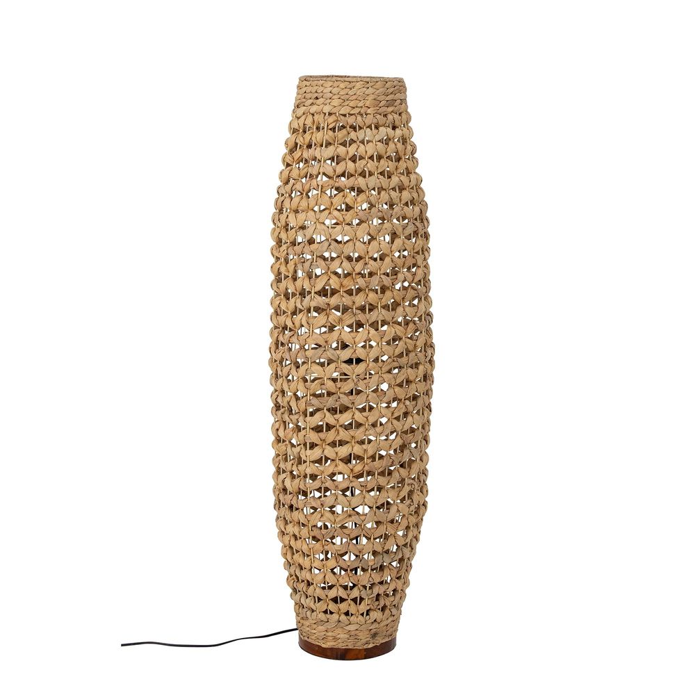 Floor lamps - Izolde Floor Lamp, Nature, Water Hyacinth - BLOOMINGVILLE MULTIBRAND HOUSE