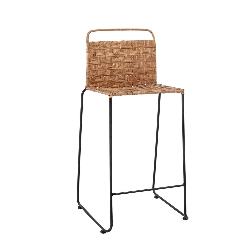 Chairs - Gunnel Bar Chair, Nature, Rattan  - BLOOMINGVILLE MULTIBRAND HOUSE