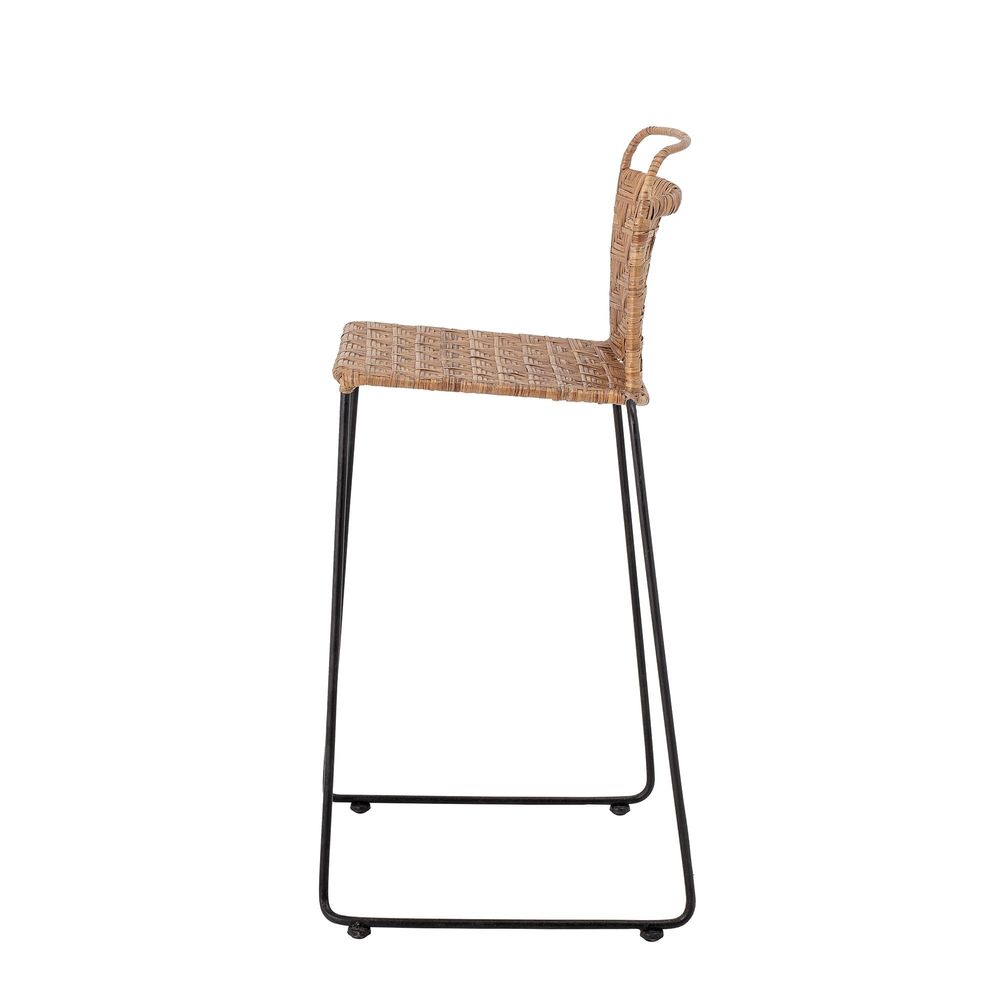 Chairs - Gunnel Bar Chair, Nature, Rattan  - BLOOMINGVILLE MULTIBRAND HOUSE