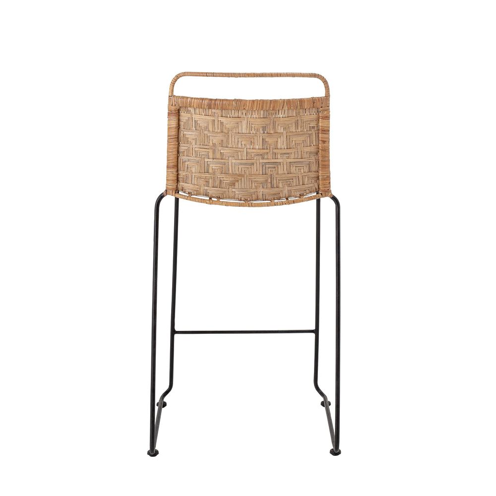 Chairs - Gunnel Bar Chair, Nature, Rattan  - BLOOMINGVILLE MULTIBRAND HOUSE