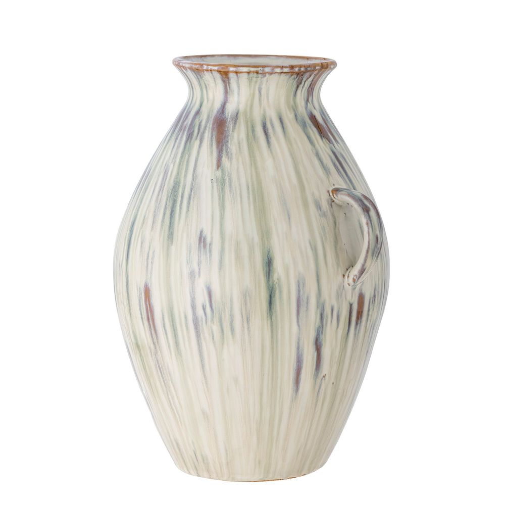Vases - Sanella Vase, Verte, Grès - BLOOMINGVILLE MULTIBRAND HOUSE