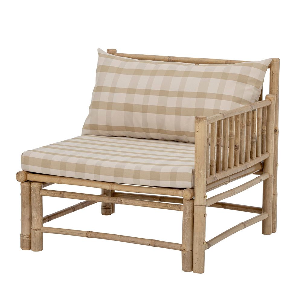 Sofas - Korfu Module Sofa Right Corner, Nature, Bamboo - BLOOMINGVILLE MULTIBRAND HOUSE