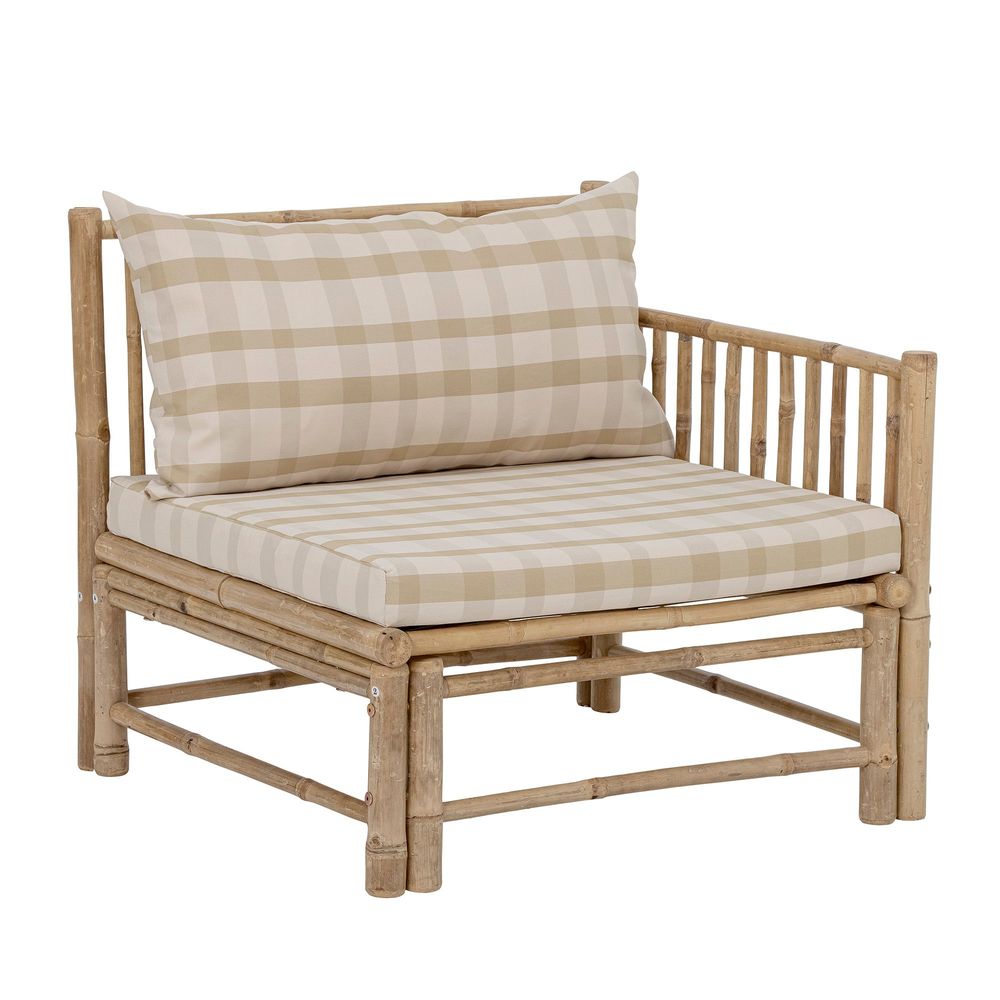 Sofas - Korfu Module Sofa Right Corner, Nature, Bamboo - BLOOMINGVILLE MULTIBRAND HOUSE