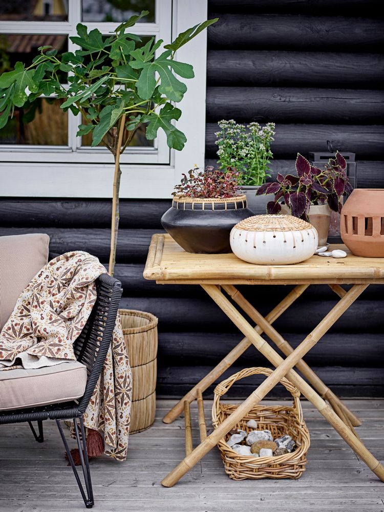 Shopping baskets - Elit Basket, Nature, Mendong Grass Set of 2 - BLOOMINGVILLE MULTIBRAND HOUSE