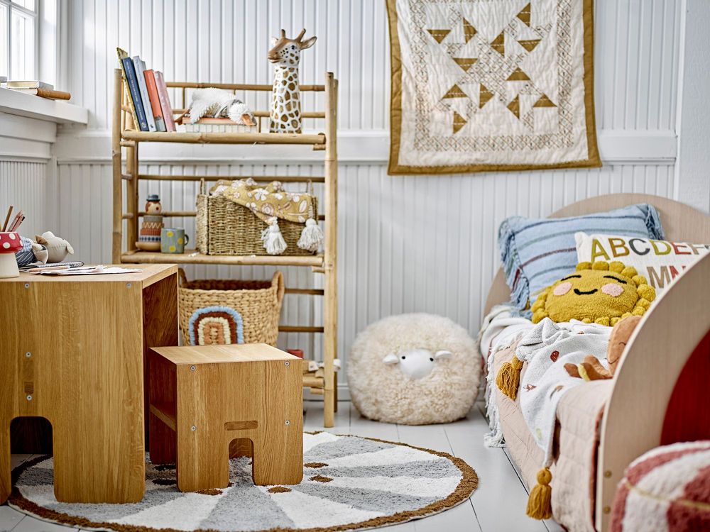 Tapis - Anker Tapis, Blue, Coton - BLOOMINGVILLE MINI