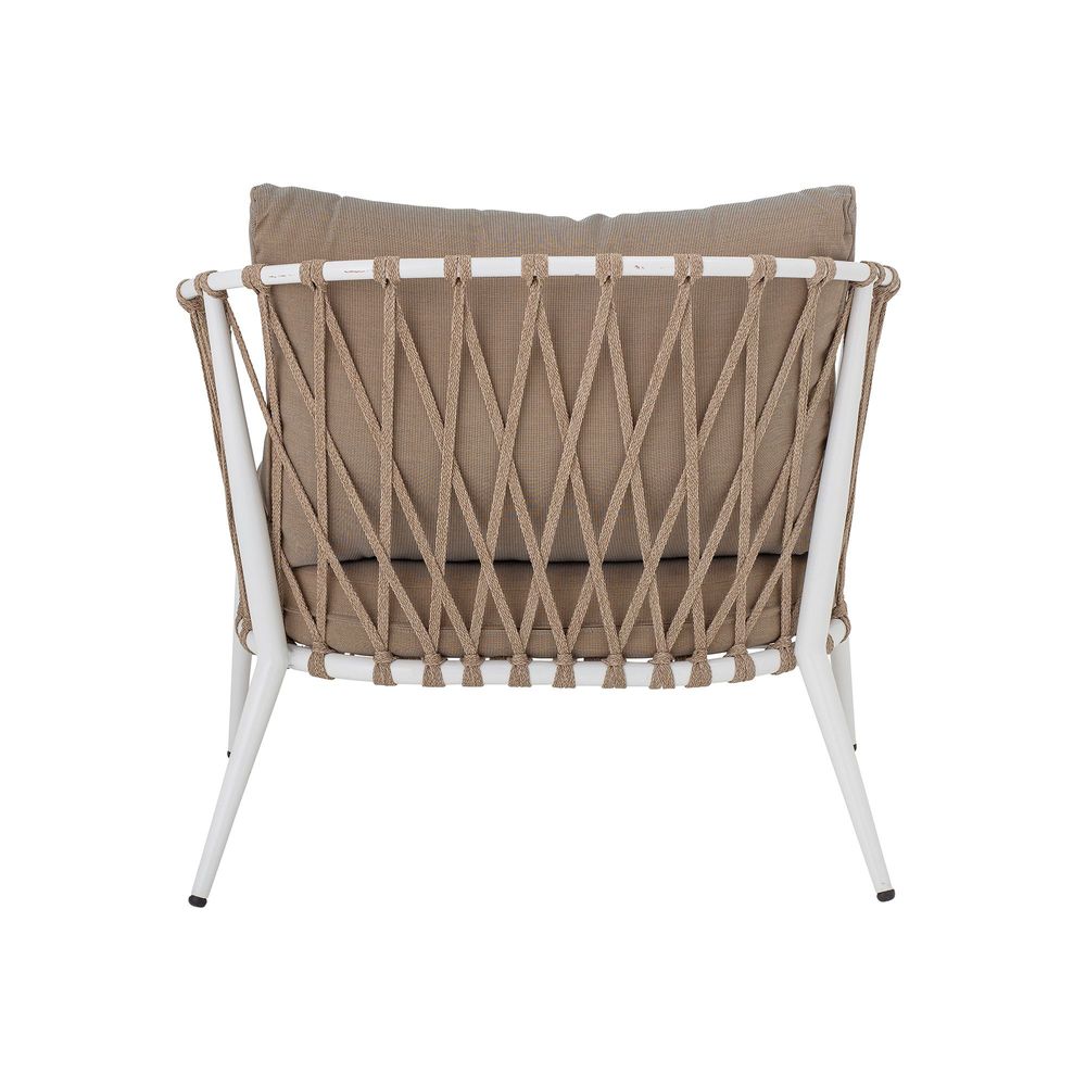 Chaises longues - Cia Chaise de salon, Blanc, Métal  - CREATIVE COLLECTION