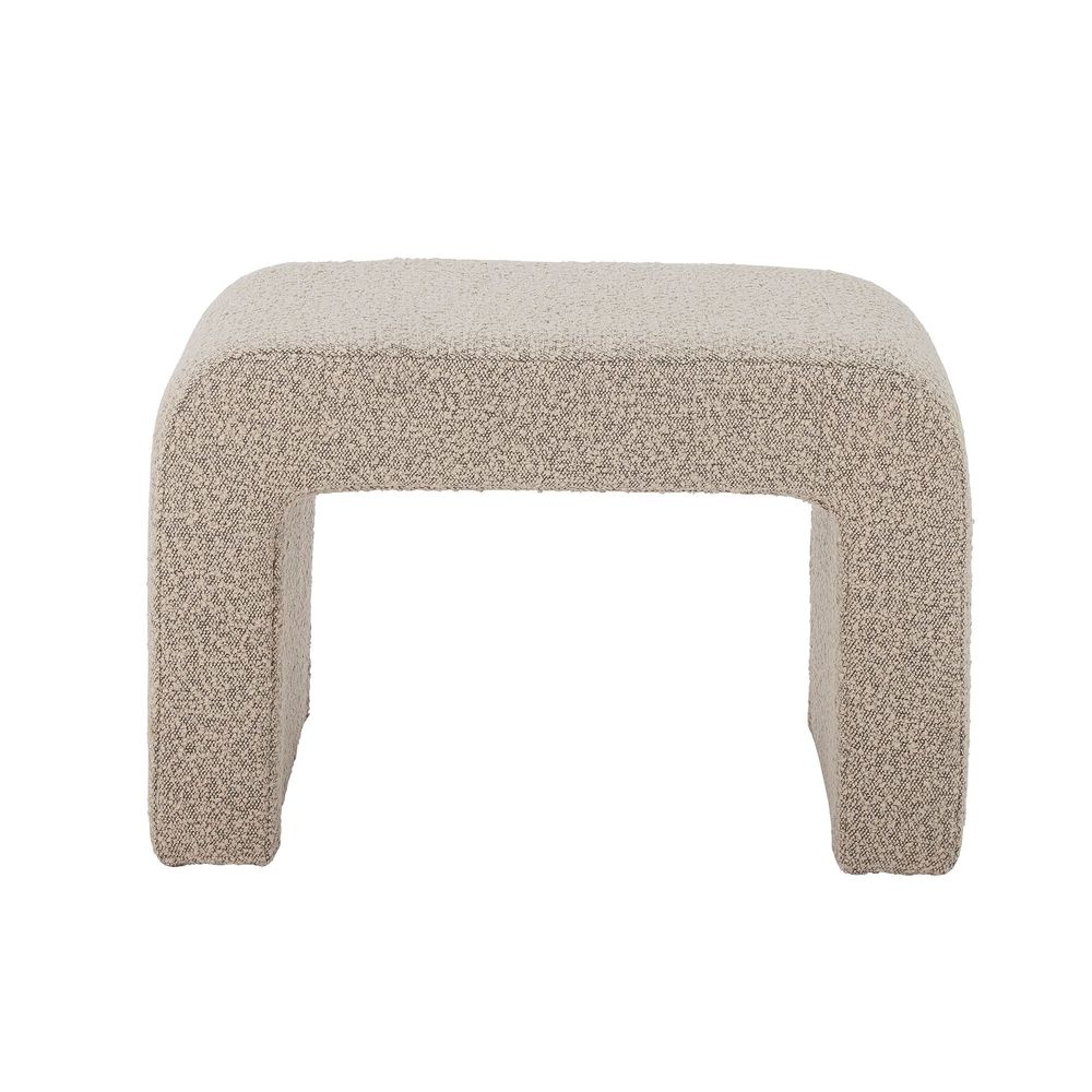 Tabourets - Bobbie Tabouret, Nature, Polyester - BLOOMINGVILLE MULTIBRAND HOUSE
