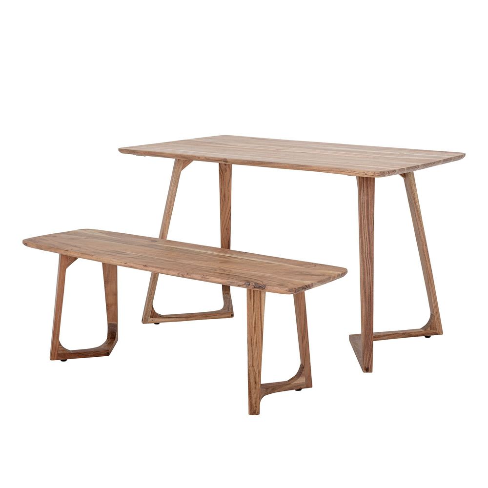 Benches - Luie Bench, Brown, Acacia - BLOOMINGVILLE MULTIBRAND HOUSE
