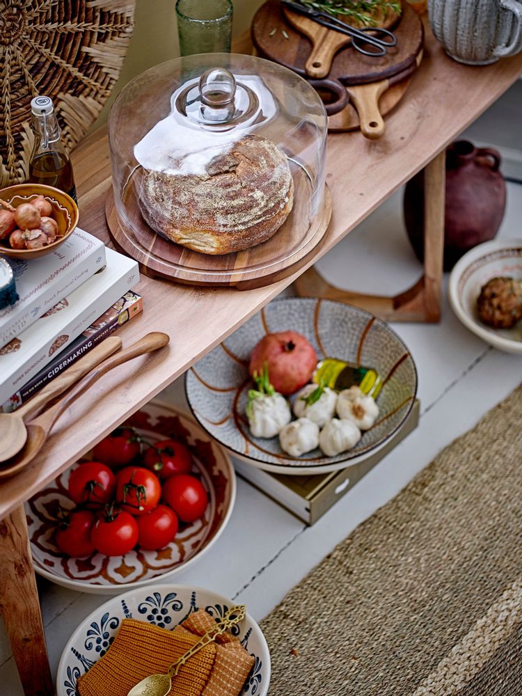 Benches - Luie Bench, Brown, Acacia - BLOOMINGVILLE MULTIBRAND HOUSE