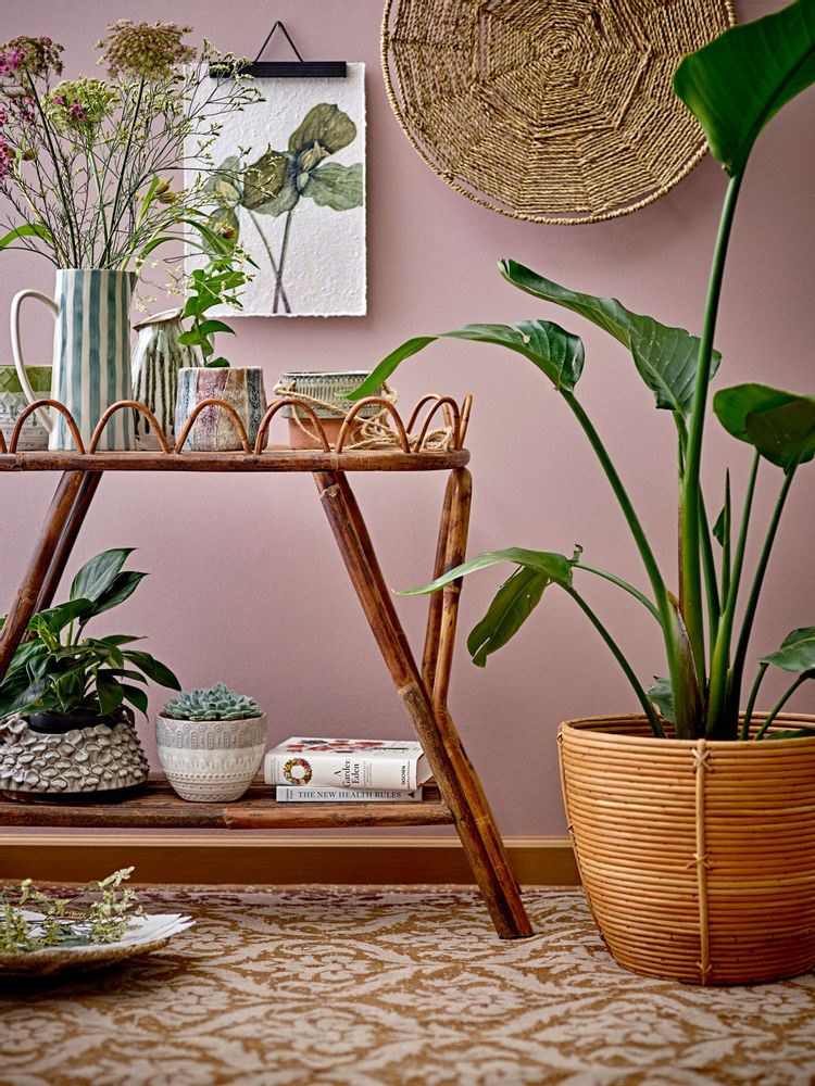 Other tables - Sanibel Side Table, Brown, Rattan - CREATIVE COLLECTION