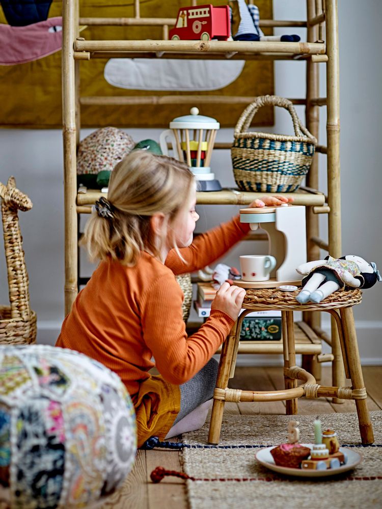 Bookshelves - Zep Bookcase, Nature, Bamboo - BLOOMINGVILLE MINI