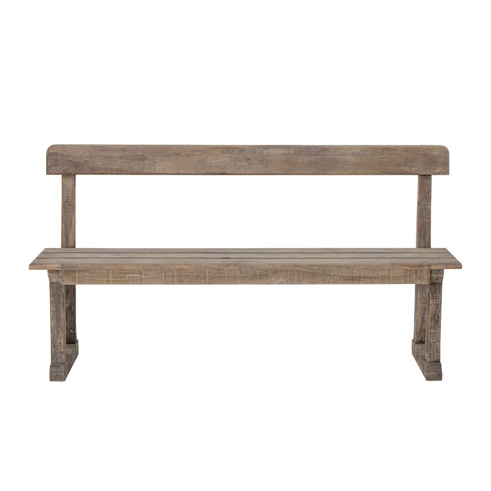Bancs - Portland Banc, Nature, Reclaimed Pine Wood  - CREATIVE COLLECTION