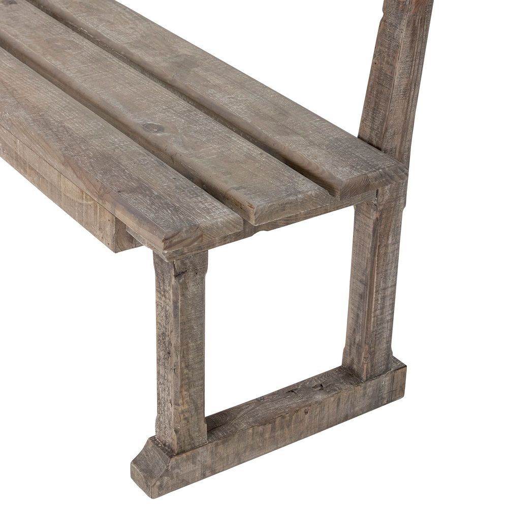 Bancs - Portland Banc, Nature, Reclaimed Pine Wood  - CREATIVE COLLECTION