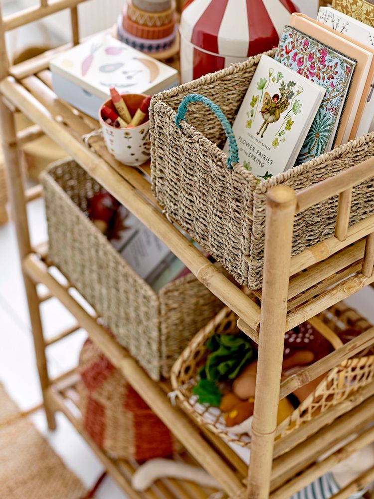 Bookshelves - Zep Bookcase, Nature, Bamboo - BLOOMINGVILLE MINI