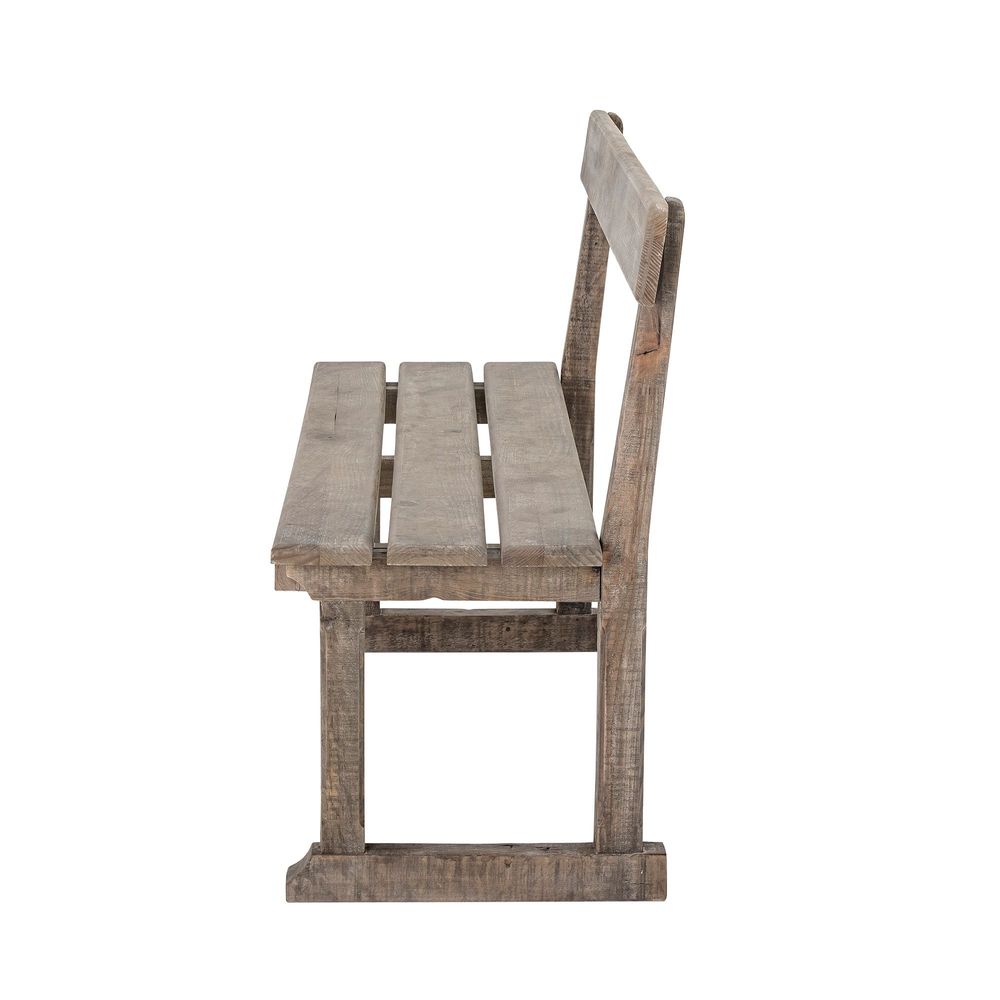 Bancs - Portland Banc, Nature, Reclaimed Pine Wood  - CREATIVE COLLECTION