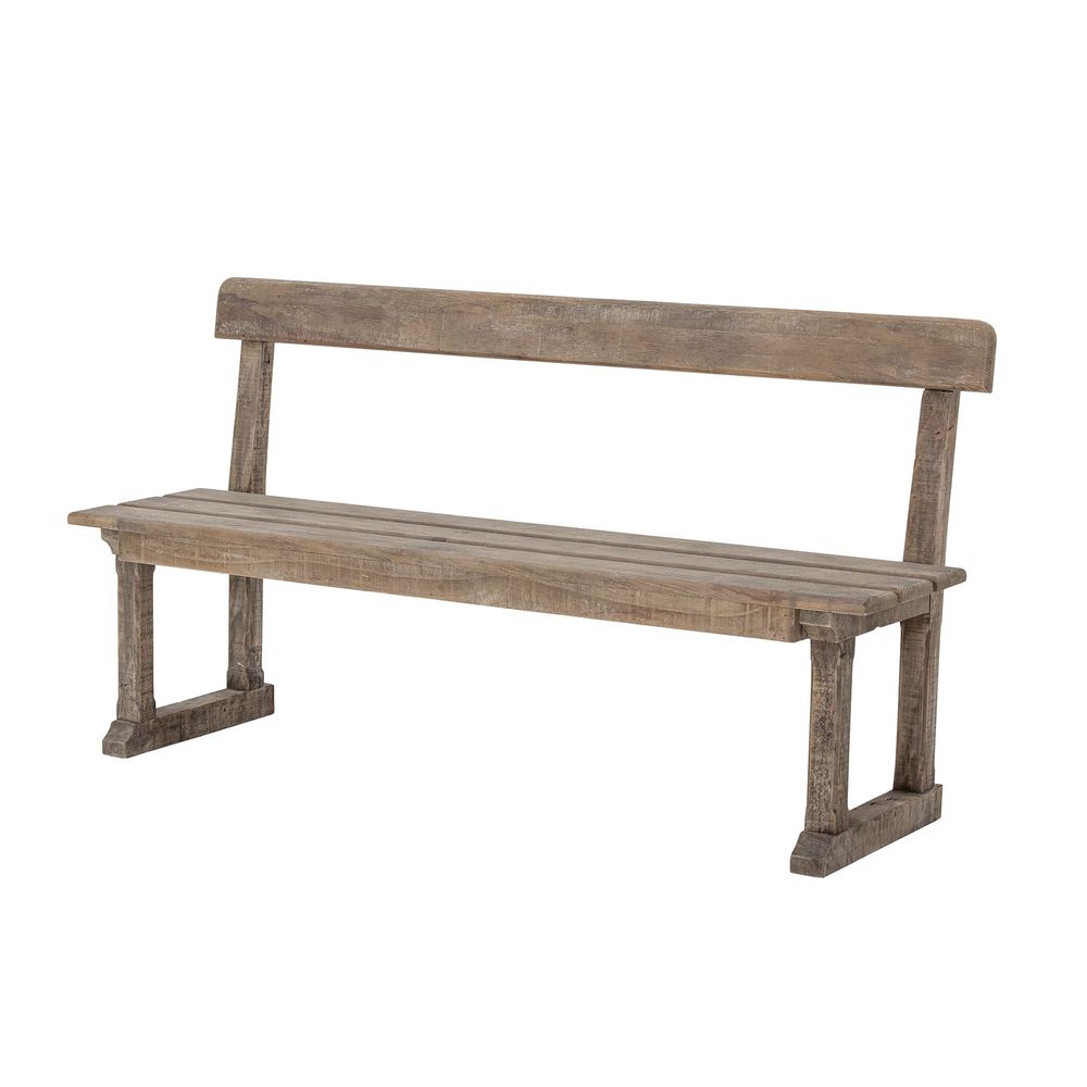 Bancs - Portland Banc, Nature, Reclaimed Pine Wood  - CREATIVE COLLECTION