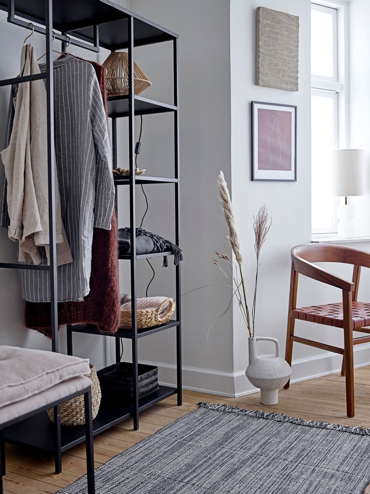 Accessoires à fixer - Valde Penderie, Noir, Métal - BLOOMINGVILLE MULTIBRAND HOUSE