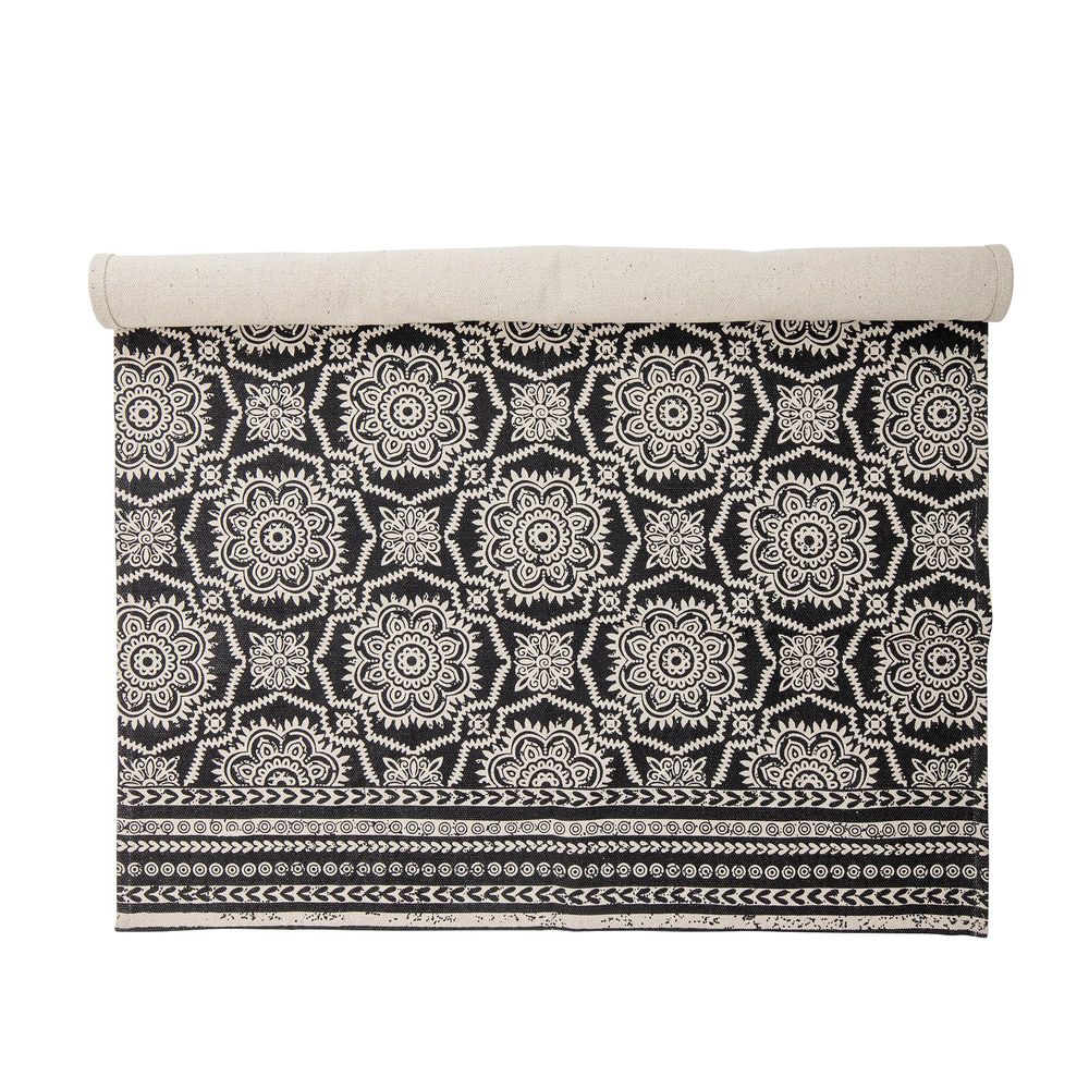 Tapis - Aco Tapis, Noir, Coton - BLOOMINGVILLE MULTIBRAND HOUSE