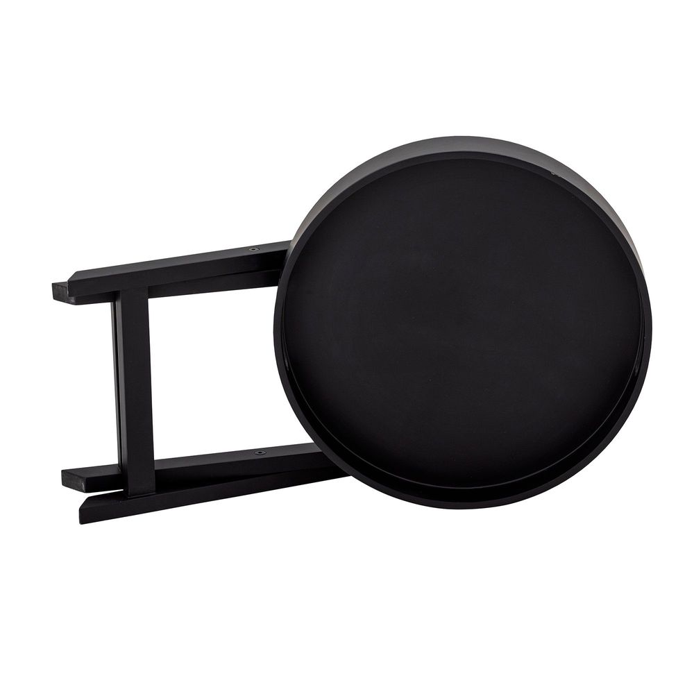Autres tables - Freya Plateau de table, Noir, Bois d'hévéa - BLOOMINGVILLE MULTIBRAND HOUSE