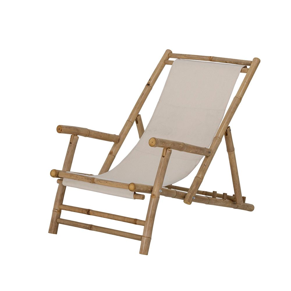 Chaises longues - Korfu Transat, Nature, Bambou - BLOOMINGVILLE MULTIBRAND HOUSE