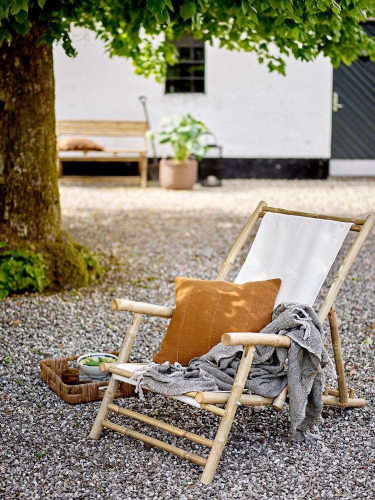 Chaises longues - Korfu Transat, Nature, Bambou - BLOOMINGVILLE MULTIBRAND HOUSE