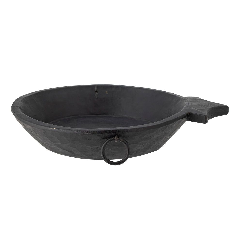 Trays - Cleon Tray, Black, Reclaimed Wood - CREATIVE COLLECTION