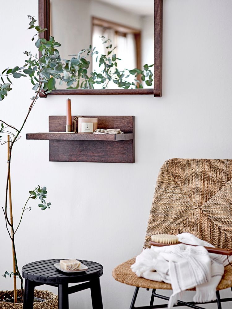 Stools - Bilbo Stool, Black, Bamboo - BLOOMINGVILLE MULTIBRAND HOUSE
