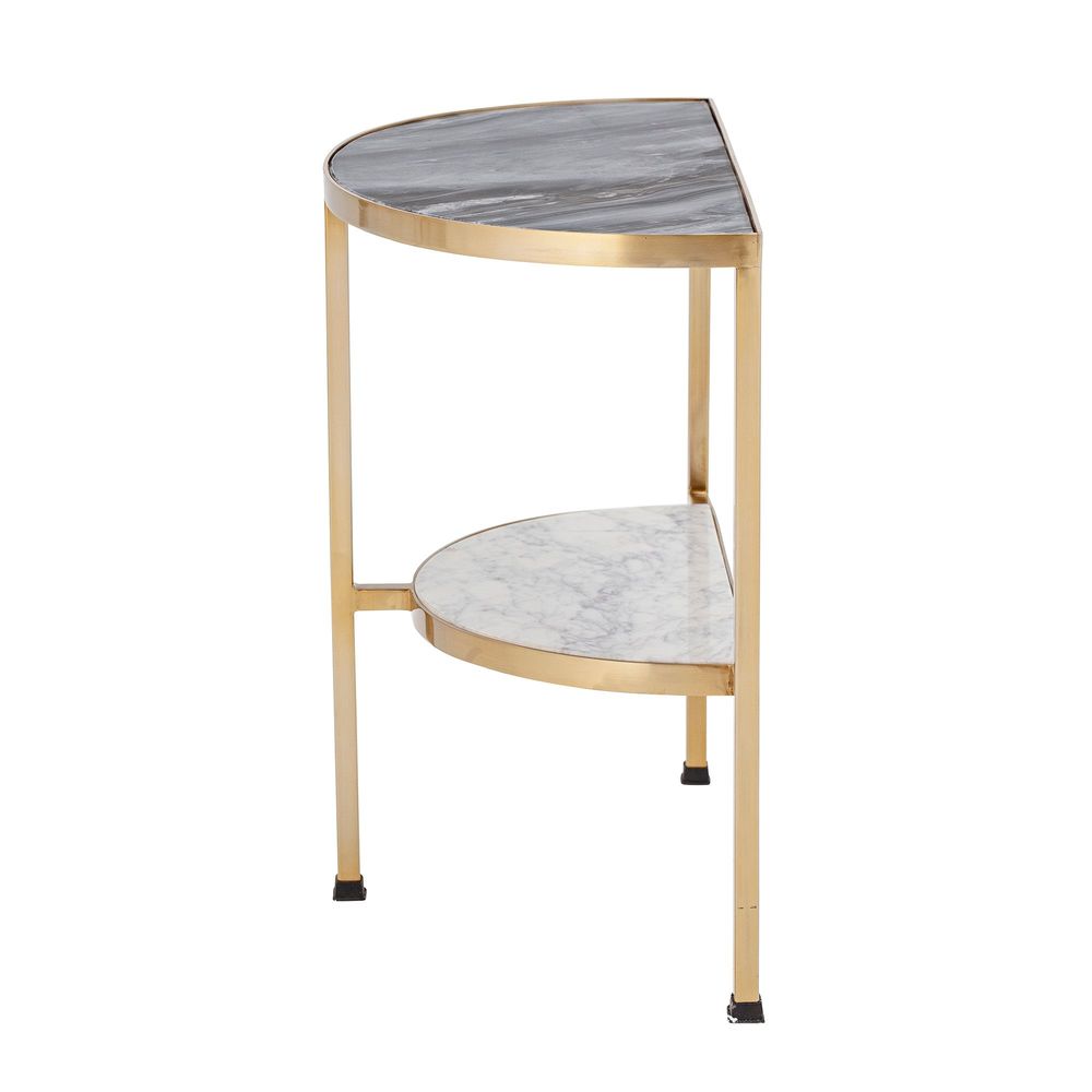 Other tables - Clint Side Table, Grey, Marble - BLOOMINGVILLE MULTIBRAND HOUSE