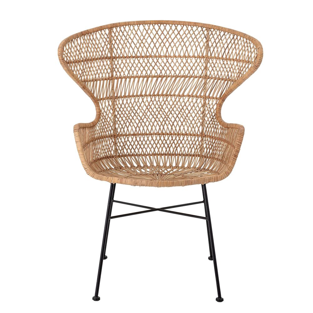 Lounge chairs - Oudon Lounge Chair, Nature, Rattan - BLOOMINGVILLE MULTIBRAND HOUSE