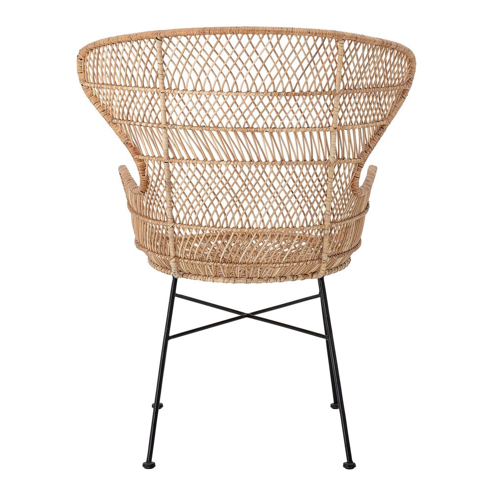 Lounge chairs - Oudon Lounge Chair, Nature, Rattan - BLOOMINGVILLE MULTIBRAND HOUSE
