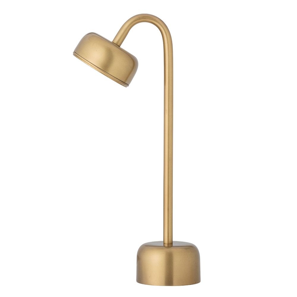 Wireless lamps - Nico Portable Lampe, Rechargeable, Brass, Metal - BLOOMINGVILLE