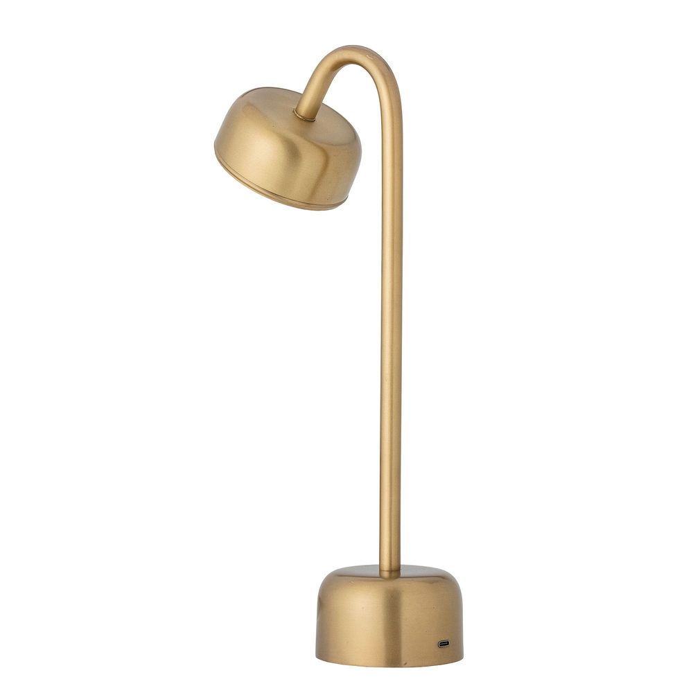 Wireless lamps - Nico Portable Lampe, Rechargeable, Brass, Metal - BLOOMINGVILLE