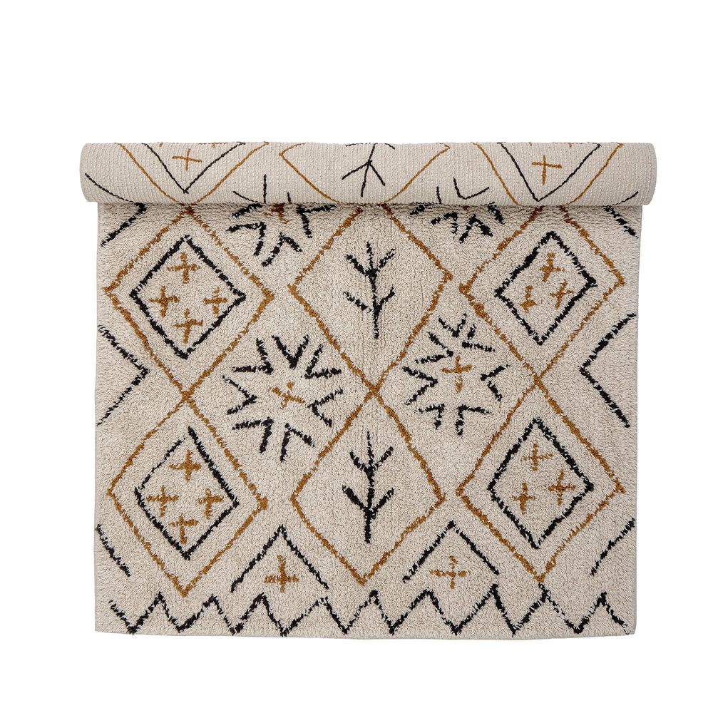 Rugs - Jaida Rug, Nature, Cotton  - BLOOMINGVILLE MULTIBRAND HOUSE