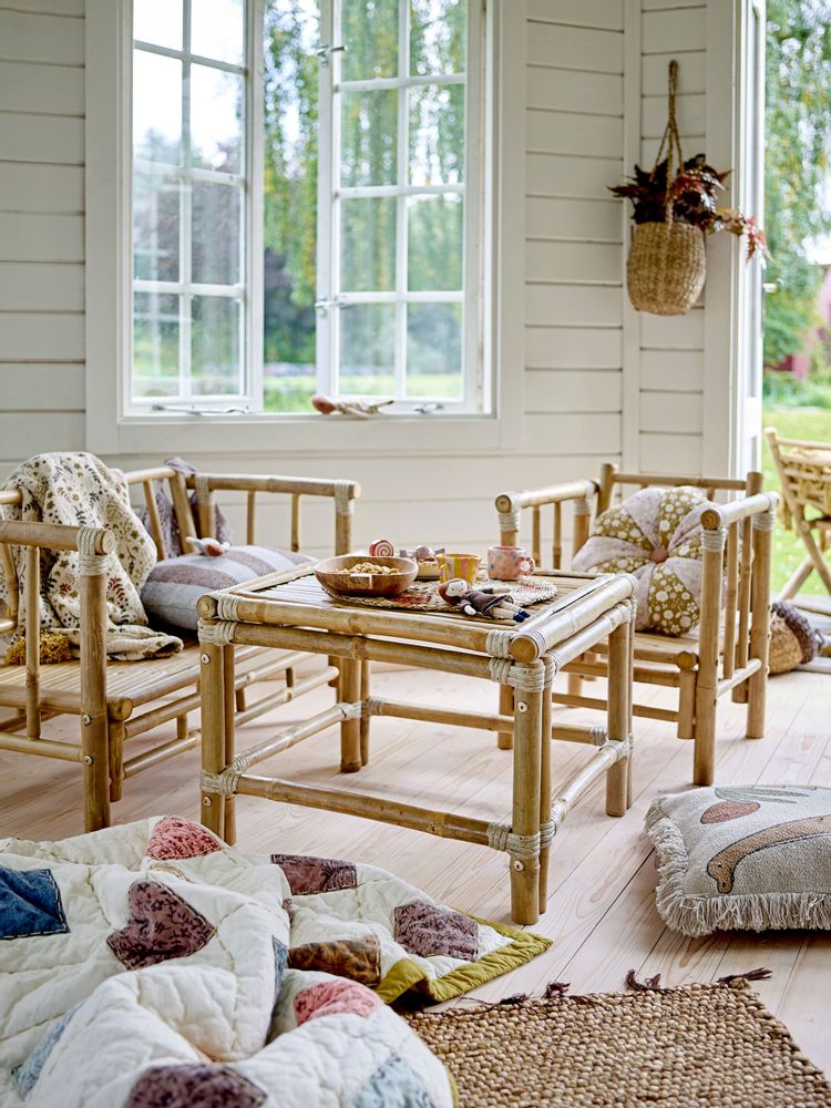 Chaises - Mini Sole Chaise, Nature, Bambou - BLOOMINGVILLE MINI