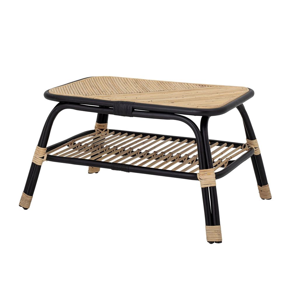 Tables basses - Loue Table basse, Noir, Rotin - BLOOMINGVILLE MULTIBRAND HOUSE