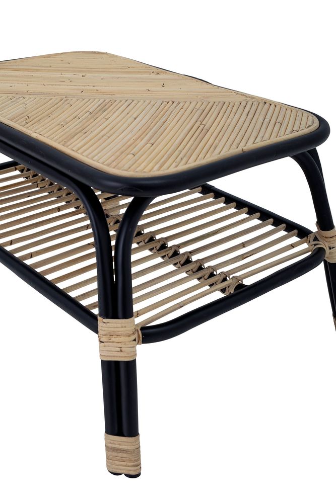 Tables basses - Loue Table basse, Noir, Rotin - BLOOMINGVILLE MULTIBRAND HOUSE